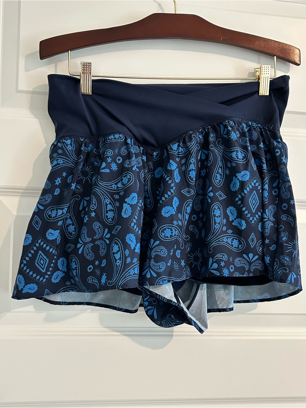 Aerie Offline Shorts Blue Size XL